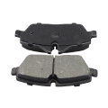 D1308 car brake pads slotted and chamfered shims fitted auto brake pads for bmw